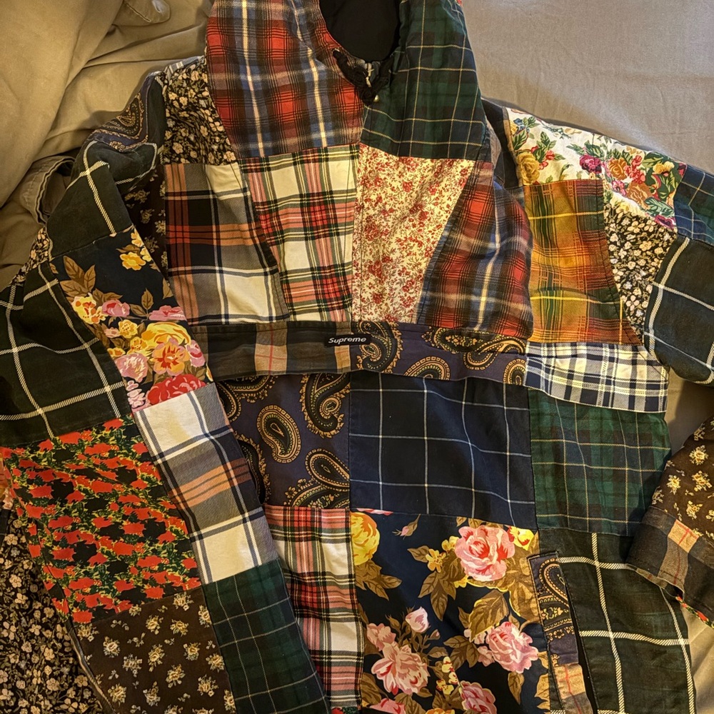 Supreme Multicolor Patchwork Jacket - image 1